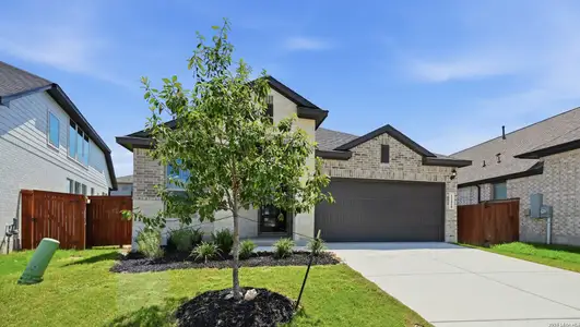 New construction Single-Family house 12418 Brynn Creek Pass, San Antonio, TX 78254 plan Asher - image