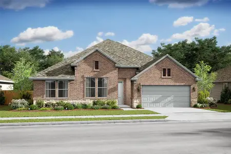 New construction Single-Family house 1259 Umber Willow Dr, Lavon, TX 75166 plan Frankfurt - image