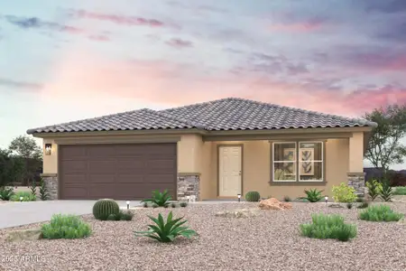 New construction Single-Family house 1662 W Posada St, Coolidge, AZ 85128 plan Palo Verde - image