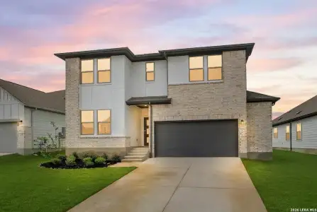 New construction Single-Family house 8336 Rocket Vw, San Antonio, TX 78263 plan Llana - image