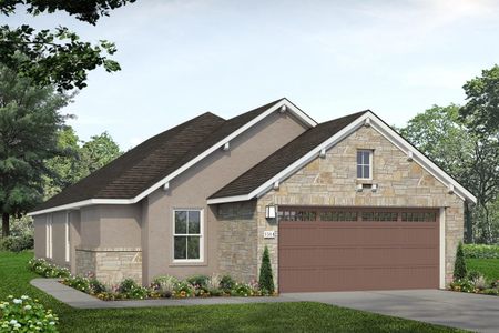 New construction Single-Family house 2605 Sam Bass Rd, Unit 17, Round Rock, TX 78681 plan Clear Creek 1514 - image