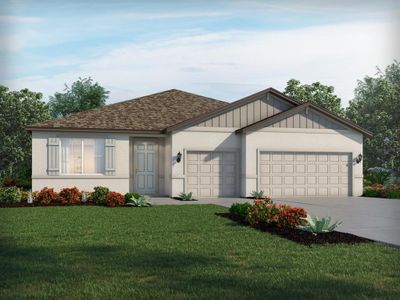 New construction Single-Family house 14006 Ginnie Springs Way, Parrish, FL 34219 Chesapeake- photo 0