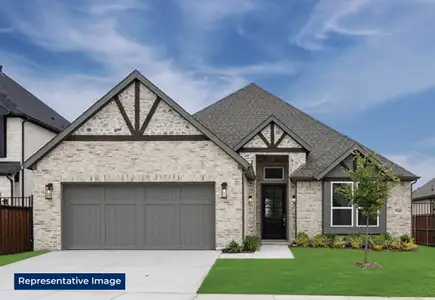 New construction Single-Family house 5212 Deep Creek Dr, Fort Worth, TX 76179 Woodford F- photo 0