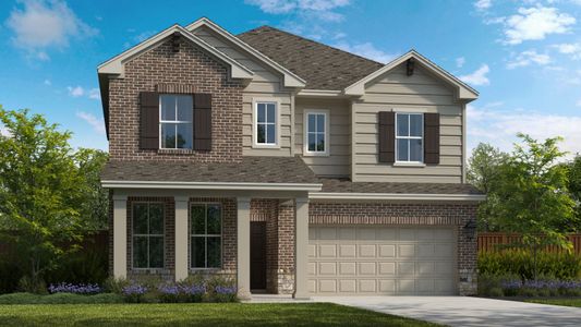 New construction Single-Family house 4737 Pleasant Pl, Round Rock, TX 78665 Oakville- photo 0