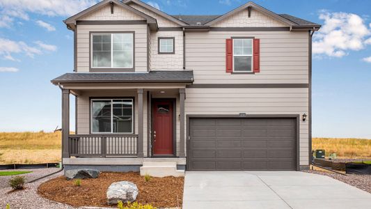 New construction Single-Family house 14204 Beebalm Ave, Parker, CO 80134 plan Holcombe - image