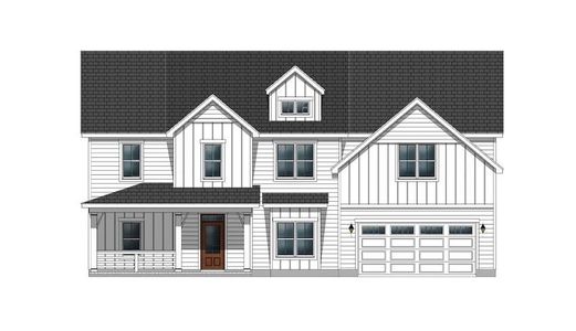 New construction Single-Family house 1003 Hunter Grace Dr, Winterville, NC 28590 plan Greystone - image