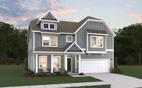New construction Single-Family house 134 Anderson Oaks Ln, Easley, SC 29642 plan Fletcher - image