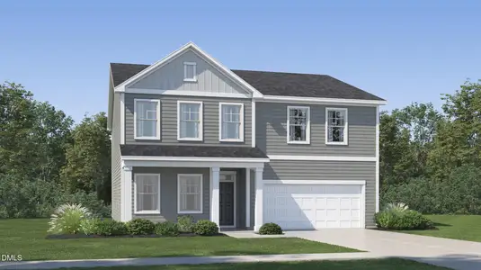 New construction Single-Family house 756 Shea Hill Dr, Angier, NC 27501 plan Tessa - image