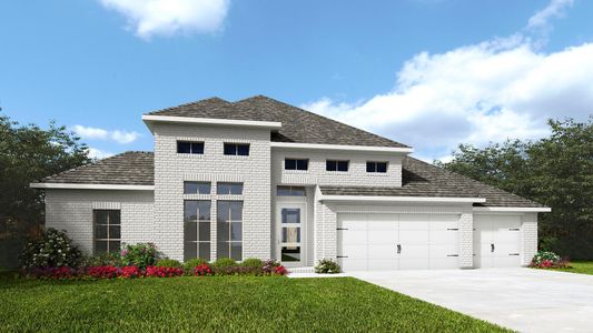 New construction Single-Family house 1061 Sunset Hill Wy, Georgetown, TX 78628 plan 3300W - image