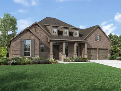New construction Single-Family house 4317 Sandbrock Pkwy, Aubrey, TX 76227 plan 272 Plan - image