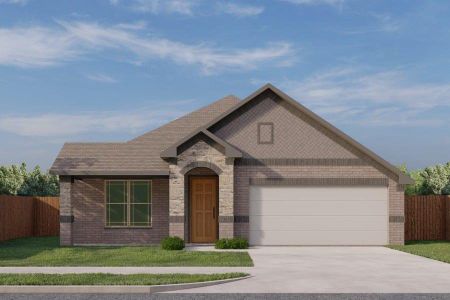 New construction Single-Family house 381 Appaloosa Dr, Ferris, TX 75125 The Peony- photo 0 0