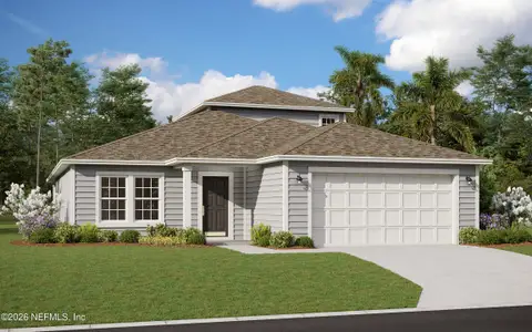 New construction Single-Family house 288 Barbosa Trl, St. Augustine, FL 32095 plan Emory II - image