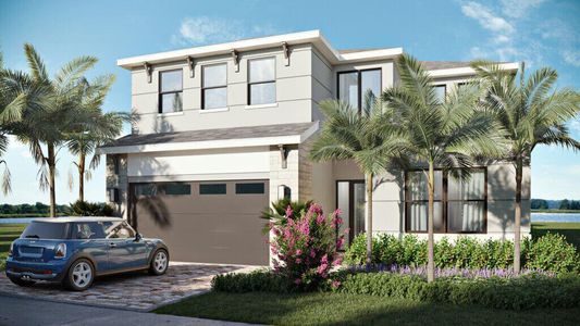 New construction Single-Family house 12451 Solana Bay Cir, Palm Beach Gardens, FL 33412 plan Huntington - image