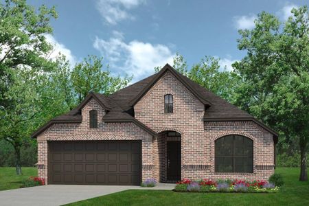 Elevation C | Concept 1912 at Chisholm Hills in Cleburne, TX by Landsea Homes