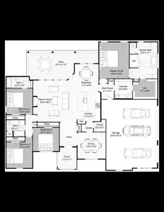 New construction Single-Family house 687 Bent Tree Ln, Weatherford, TX 76085 plan The Wellington II - image 4