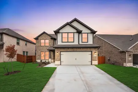 New construction Single-Family house 2016 Velora Dr, Haslet, TX 76052 plan Navasota - image