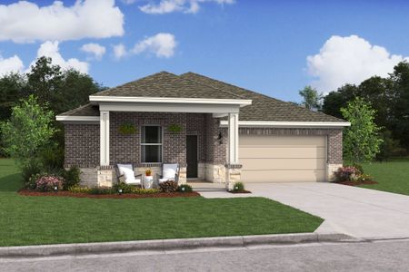 New construction Single-Family house 7930 Jade Crest Dr, Angleton, TX 77515 plan Goldenrod II - image