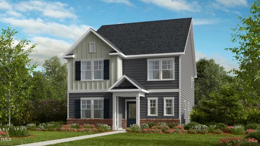 New construction Single-Family house 1260 Hardin Hill Ln, Knightdale, NC 27545 Charlotte II- photo 0