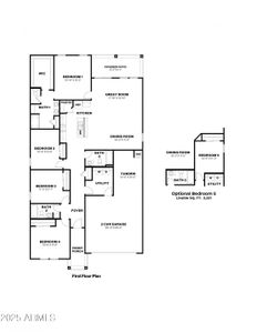 New construction Single-Family house 8515 W Gehrig Wy, Florence, AZ 85132 plan Saguaro - image