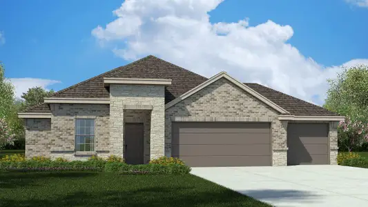 New construction Single-Family house 1700 Paint Horse Trl, Harker Heights, TX 76548 plan Everett - image
