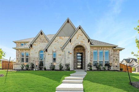 New construction Single-Family house 5202 Rowlan Row, Midlothian, TX 76065 Primrose V- photo 0