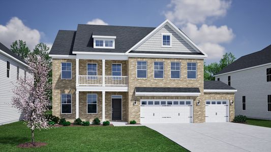 New construction Single-Family house 8601 Polar Bear Ct, Summerfield, NC 27358 plan Webster II - image