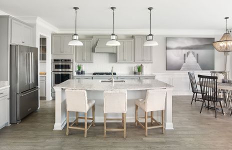 Beautiful Open Kitchen with Island