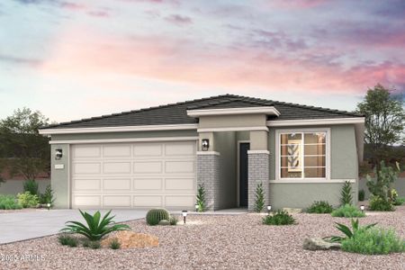 New construction Single-Family house 22963 W Monona Ln, Surprise, AZ 85387 plan Heron - image