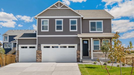 New construction Single-Family house 13437 Valentia St, Thornton, CO 80602 Bridgeport- photo 0