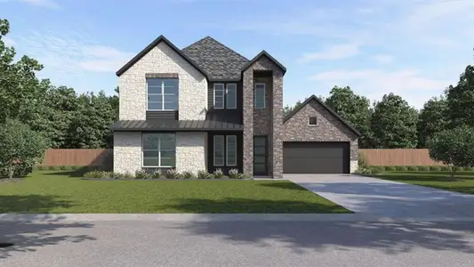 New construction Single-Family house 706 Oakridge Trl, Richardson, TX 75080 plan Somerset - image