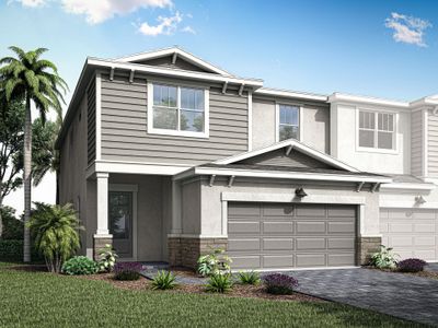 New construction Townhouse house 3521 Solange, Jensen Beach, FL 34957 Salina- photo 0