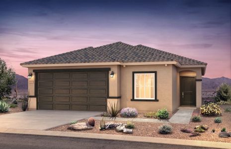 New construction Single-Family house 25320 W Wier Ave, Buckeye, AZ 85326 plan Marigold - image