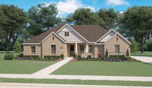 New construction Single-Family house 4510 Cowboss Rd, Waxahachie, TX 75165 plan Halsted - image