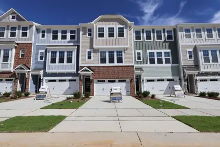 New construction Townhouse house 2261 Bay Minette Sta, Apex, NC 27502 plan Buckingham - image