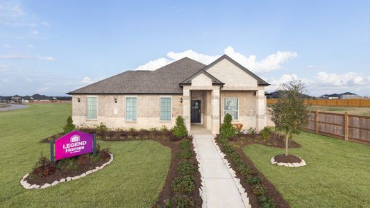 New construction Single-Family house 3008 Bluestem Prairie Dr, Brookshire, TX 77423 plan The Highlands - image