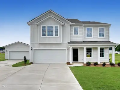 New construction Single-Family house 54 Sagamore Ave, Angier, NC 27501 plan Russell - image