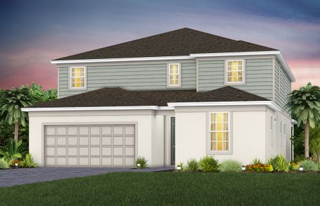 New construction Single-Family house 5551 Wood Bridge Pl, St. Cloud, FL 34771 plan Serena - image