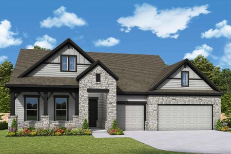 New construction Single-Family house 41746 Wendele Wy, Todd Mission, TX 77316 plan The Ivy - image