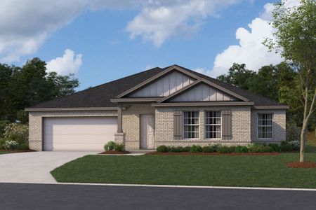 New construction Single-Family house 12721 Setting Peak Ln, Buda, TX 78610 plan Fairfield - Smart Series - image