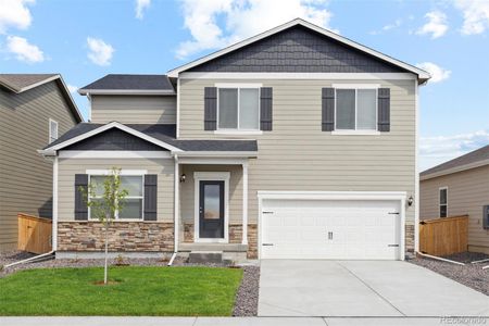 New construction Single-Family house 976 Cascade Falls Street, Severance, CO 80550 Roosevelt- photo 0