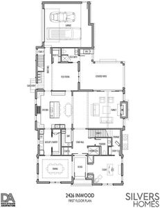 First floor floorplan.