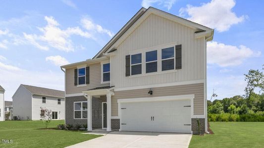 New construction Single-Family house 35 Esther Ct, Lillington, NC 27546 plan Hanover - image