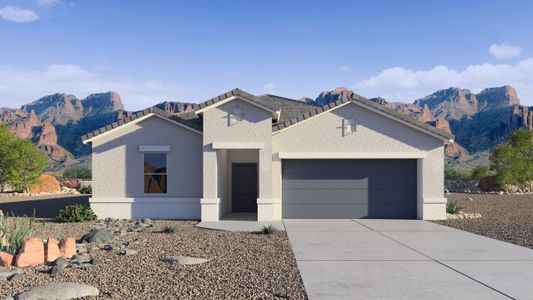 New construction Single-Family house 5686 E Azara Drive, San Tan Valley, AZ 85140 - photo 0