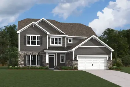 New construction Single-Family house 8424 Bridgegate Dr, Huntersville, NC 28078 plan Lenoir - image