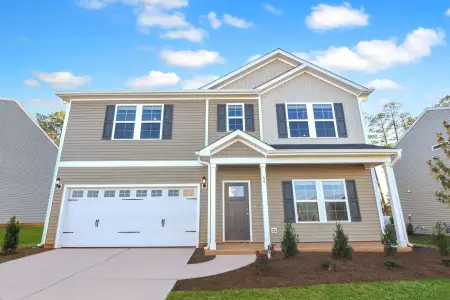 New construction Single-Family house 64 Mistflower Dr, Youngsville, NC 27596 plan Russell - image