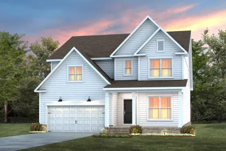 New construction Single-Family house 7621 S Nc 55 Hwy, Fuquay Varina, NC 27526 plan Continental - image