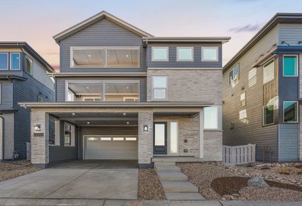 New construction Single-Family house 12110 Octave Ave, Lone Tree, CO 80134 plan 3624 Lola Elevation A - High Slope Transitional - image