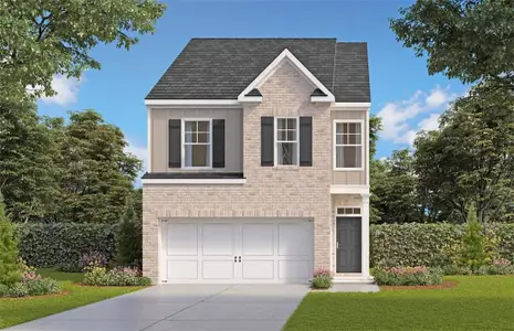 New construction Townhouse house 430 Silver Moon Dr, Loganville, GA 30052 - image