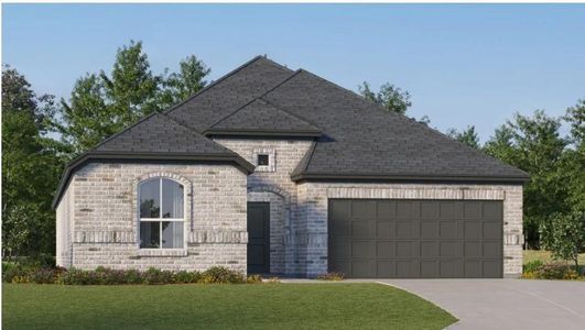 New construction Single-Family house 3021 Paradise Capri Dr, Katy, TX 77493 plan Hendrix - image