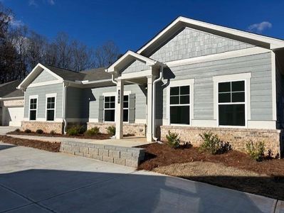 New construction Townhouse house 3865 Shelleydale Drive, Powder Springs, GA 30127 - photo 0